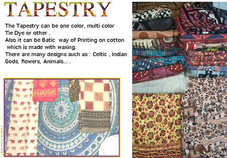 Tapestry Front Page